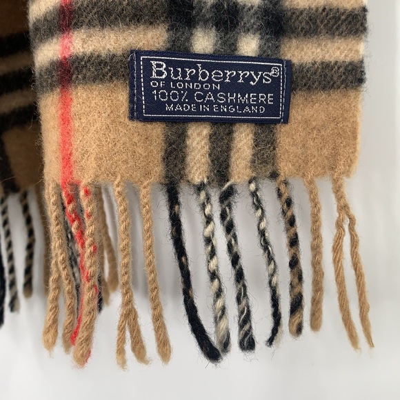 Burberry Cashmere Scarf 100% Authentic